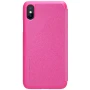 Nillkin Sparkle Series New Leather case for Apple iPhone XS, iPhone X (without LOGO cutout) order from official NILLKIN store